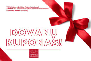 El. kuponas pasirinktai sumai įspūdžiams kartodrome